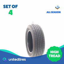 Set Of 4 Used 19560r15 Michelin Defender Th 88h - 8.532