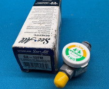 Sporlan SA-12FM 1/4" Female x 1/4" Male SAE Moisture & Liquid Indicator
