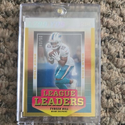 2024 Panini Score - Tyreek Hill - League Leaders Gold Zone - Case Hit- WR 🔥