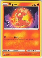 Slugma 26/236 Common Cosmic Eclipse Pokemon Near Mint