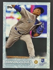 2015 Topps Update Edinson Volquez Snow Camo /99 Card #US175