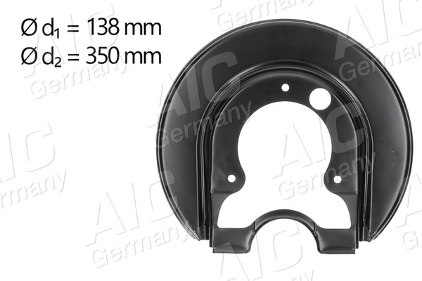 Aic Spritzblech Bremsscheibe 57845 Stahlblech FüR Vw Golf 4 1J1 Bora 1 1J2 1J5 2-image