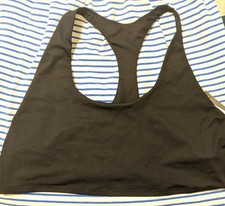 TWO GAP Womens Low Support Racerback Sports Bra XXL Black  Green