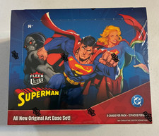 2026 Upper Deck Fleer Ultra Superman Factory Sealed Hobby Box New #1