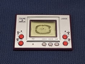 Nintendo Game & Watch Judge IP-05 Purple Wide Screen Tested