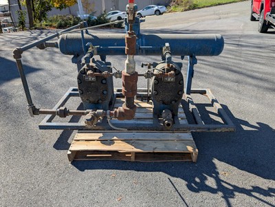 Spirax Sarco DPEC15-0-CS-10-1460 Pressure Powered Pump Skid Dual Set 125 PSI