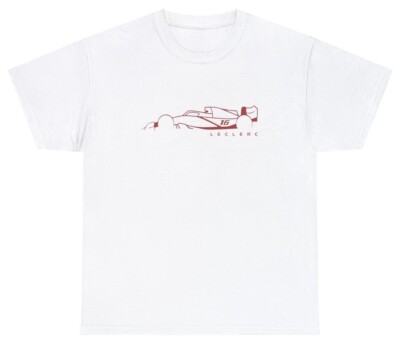 Charles Leclerc T Shirt F1 Formula One Ferarri Racing Cute Merch Fan Gift Tee