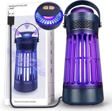 Bug Zapper Indoor Insect Trap Fly Gnat Mosquito with 22 Led UV Light home office