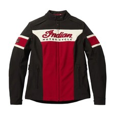 Indian Motorcycle Womens Madison Jacket Tough Durable Breathable Fabric Red