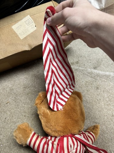 Rare Vintage 1950's Stuffed Plush Teddy Bear Radar MASH 13" Schwartz Toys - Picture 16 of 24