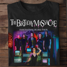Rare The Birthday Massacre Band Tour 2022 All Size S to 5XL T-SHIRT S4185