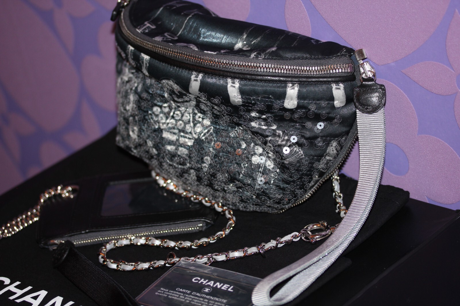 CHANEL *Astronaut Essentials* Sequins Backpack +W… - image 15