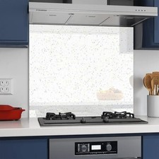 Tempered Glass Heat Resistant Sparkle Splashback for Kitchen