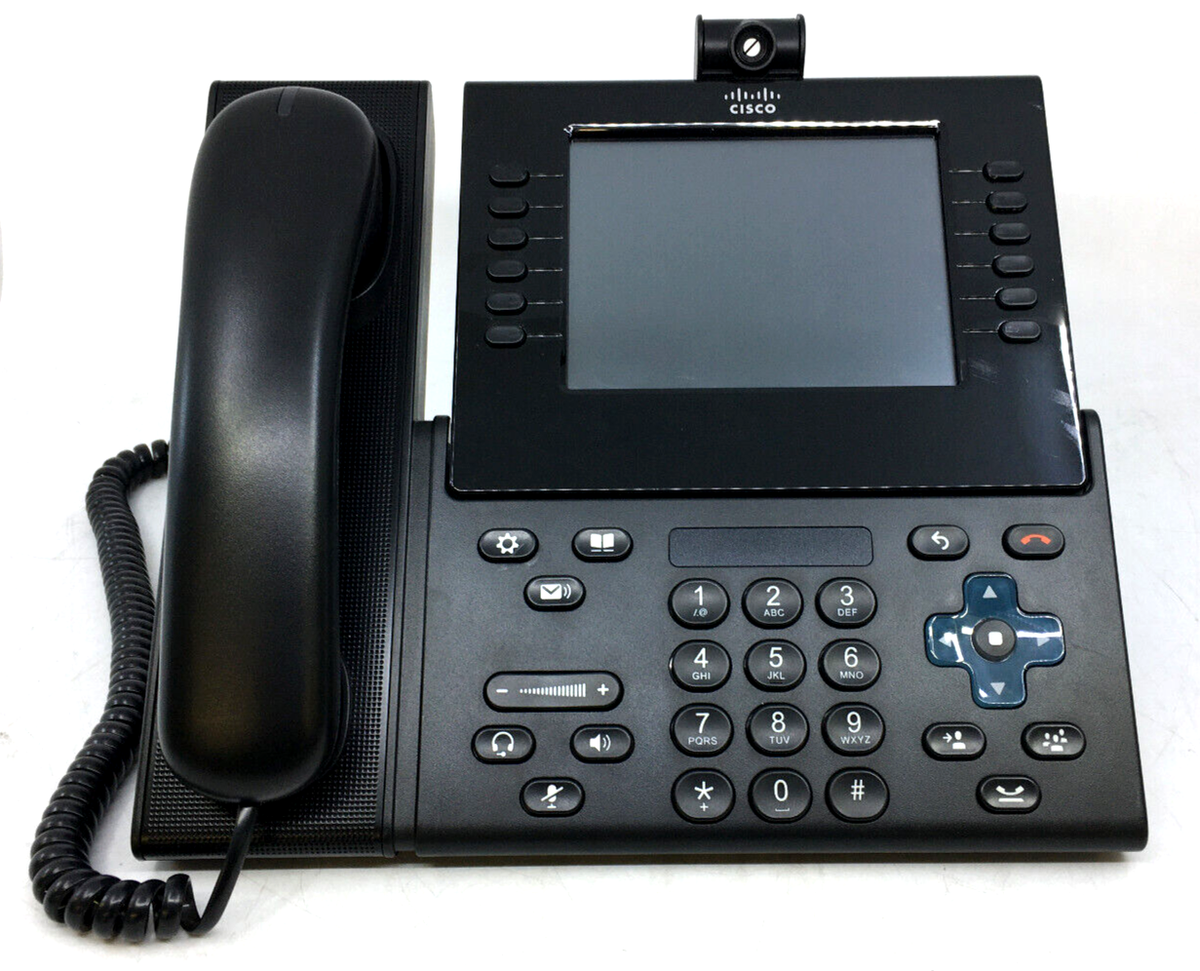Cisco CP-9971 Unified UC VoIP IP Business Phone Handset With Camera