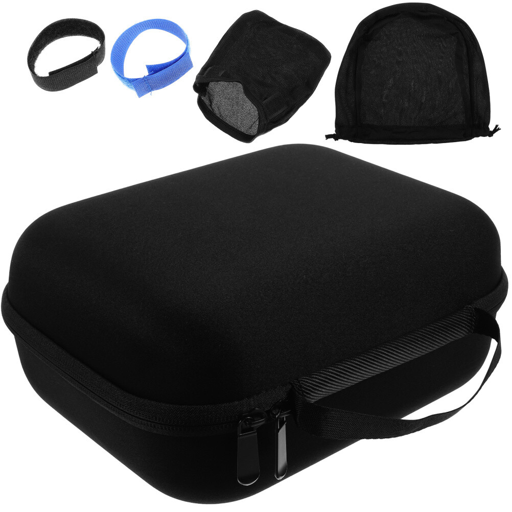 Custodia Per Cuffie Con Cerniera - Morbida, Antipolvere, 22x19x6 Cm - Foto 11