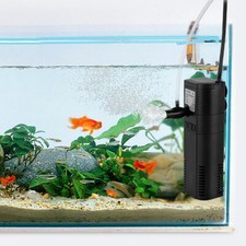 450 L/h Aquarium Innenfilter Aquarium Pumpe für Aquarium bis 60 Liter Filter 6W