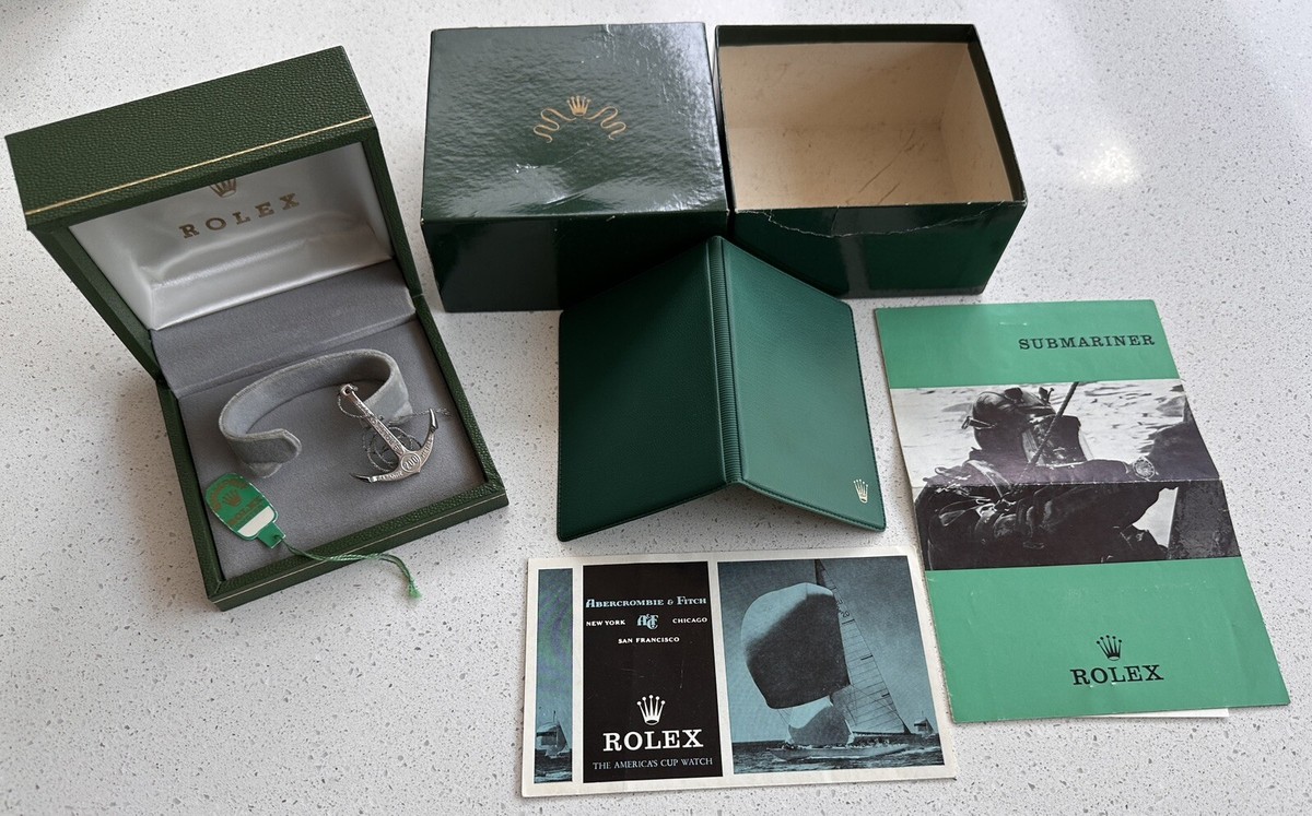 Rare Vintage Rolex 5513 Submariner Gilt dial Boxset 1963-1968
