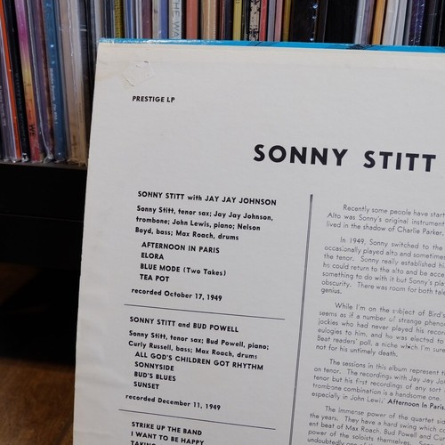 1982 Sonny Stitt / Bud Powell / JJ Johnson – Vinyl Record LP – OJC 009 – VG+/VG+ - Picture 13 of 13