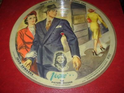 JOAN EDWARDS what am i gonna do about you / maybe you'll be ( pop ) VOGUE R782