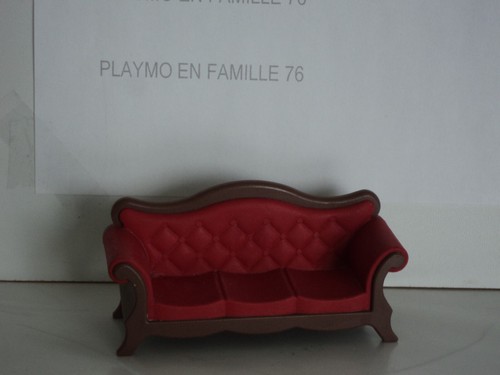 PLAYMOBIL Vintage Série Rose Époque 1900 - Chaises Salle à Manger - Occasion Bon État