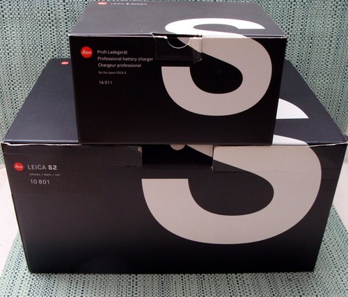 Leica 10801 - Leica S2 MF DSLR Body neuer Sensor 2019 "Top Zustand" - OVP! - 第 12/13 張圖片
