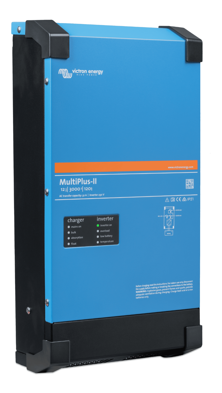 Victron Energy MultiPlus – Sinus-Wechselrichter 5 Produktbild-Vorschau 2