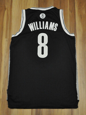 Deron Williams Brooklyn Nets Adidas Jersey Swingman Black NBA Men