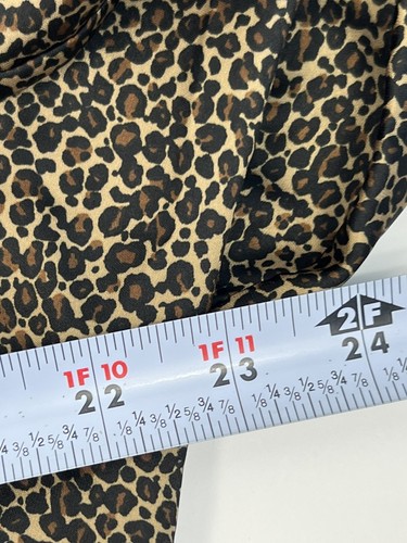 Michael Kors Blouse Women's Size PM Animal Print Tie V-Neck Elastic Long Sleeve - Picture 9 of 9