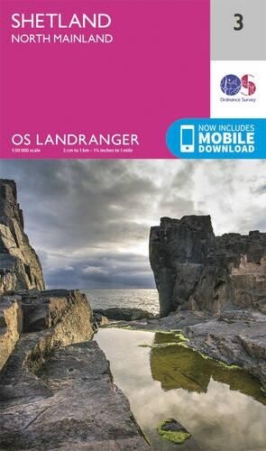 Shetland - North Mainland (Map) OS Landranger Map