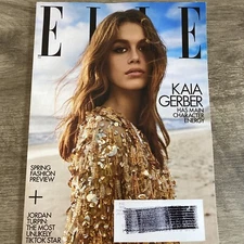 Elle Magazine - FEBRUARY 2023  Kaia Gerber - TikTok Star Jordan Turpin