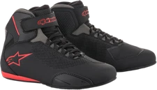 Sektor Vented Shoes Alpinestars Black Gray Red 11.5