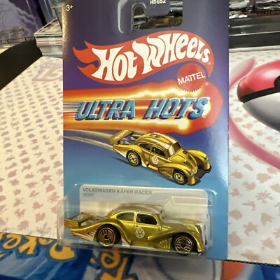 Hot Wheels Ultra Hots Volkswagen Kafer Racer Gold HRX07 Target Exclusive Diecast