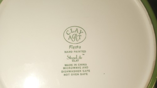 Clay Art CHILI FIESTA Tortilla Warmer w/ 4 Pepper Bowls Tacos Burritos - Picture 9 of 9