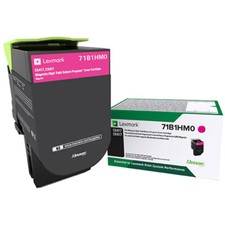Lexmark CS417 71B1HM0 Magenta Toner Cartridge 3,500 Yield 