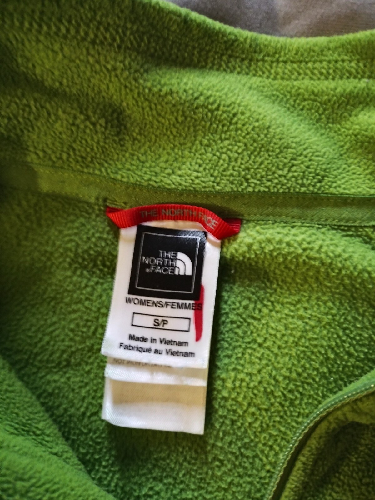 The North Face Fleece Pullover Women's Size S/P, Green 1/4 Zip thumbnail 5