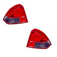 RüCkleuchten Heckleuchten Set Links Rechts FüR Honda Civic VII Stufenheck Rot