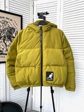 Kangol X H&M Green Puffer Cropped Jacket