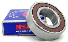 New 6004 DDU NSK Deep Groove Radial Ball Bearing, Rubber Sealed 20x42x12 mm