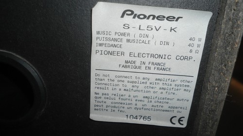 Pioneer stereo XC-L5 Vintage (Leggere descrizione) - Foto 18 di 21