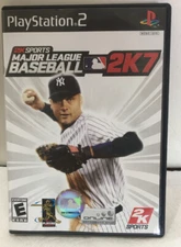 Major League Baseball 2K7 (PlayStation 2, PS2 2K Sports MLB] Complete, CIB