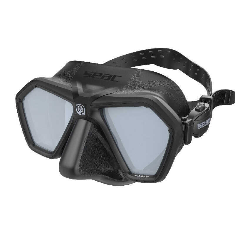 Maschera Seac Sub Eagle Nera lente Specchiata