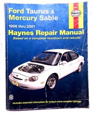 Haynes Repair Manual #36075 Ford Taurus & Mercury Sable 1996-2001