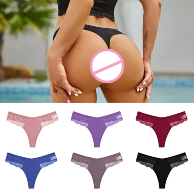 Frauen Sexy Baumwolle Tanga Slip Spitze Dessous Hschen Tangas Unterwsche   | eBay.de