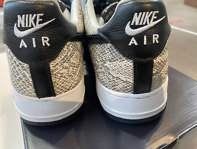 2018 Nike Air Force 1 Low Retro Cocoa Snake us11 29cm 845053 104