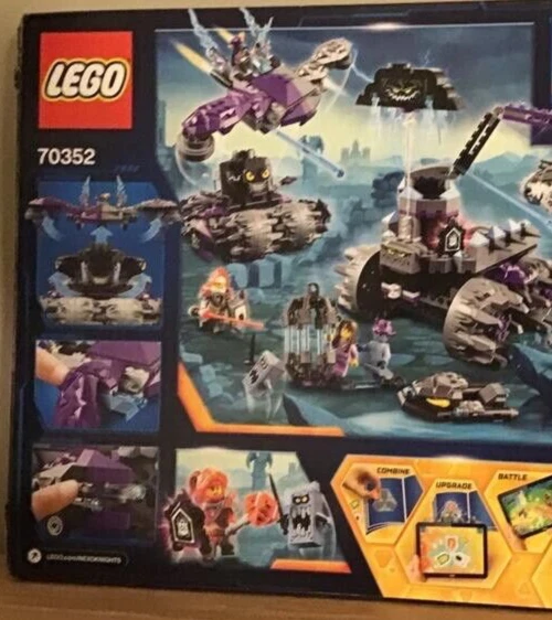 LEGO Nexo Caballeros Jestro's Headquarters 70352 Juguete Kit de Construcción 840 piezas Foto 4 de 4