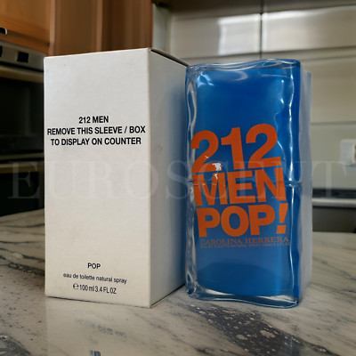 Carolina Herrera 212 Men Pop EDT (2011 Edition) Perfume 100ml / 3.4oz ...