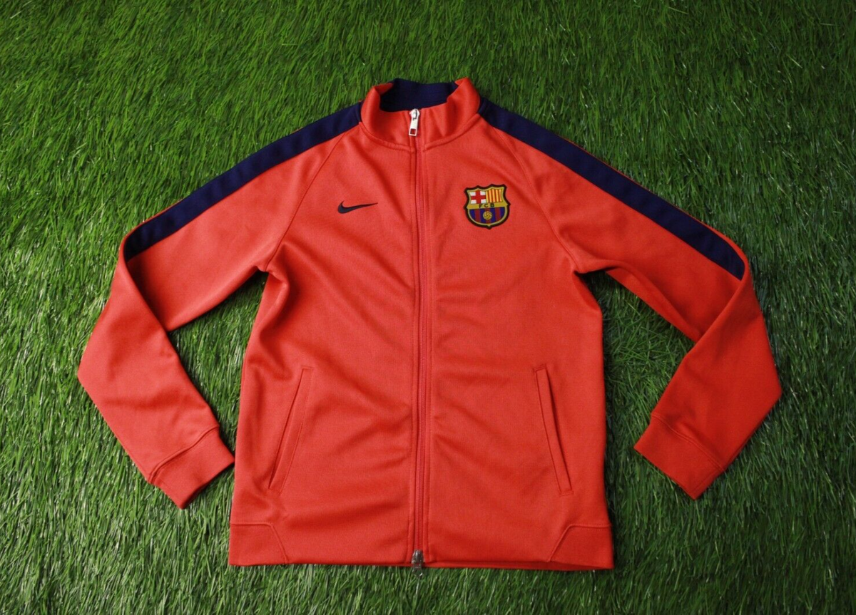 BARCELONA BARCA 2014/2015 FOOTBALL TRACK TOP JACKET TRAINING NIKE