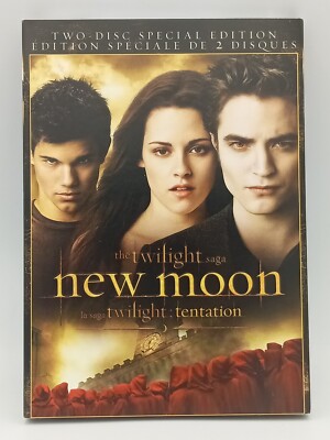 The Twilight Saga New Moon DVD Disc Special Edition Kristen Stewart  774212103001|