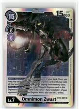 Omnimon Zwart Defeat [Foil] #BT5-112 Prices | Digimon Battle of Omni | Digimon  Cards