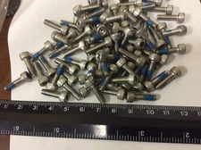 Qty (100) M4 X 0.7MM X 14MM Long Stainless Steel Cap Screws, Self Locking